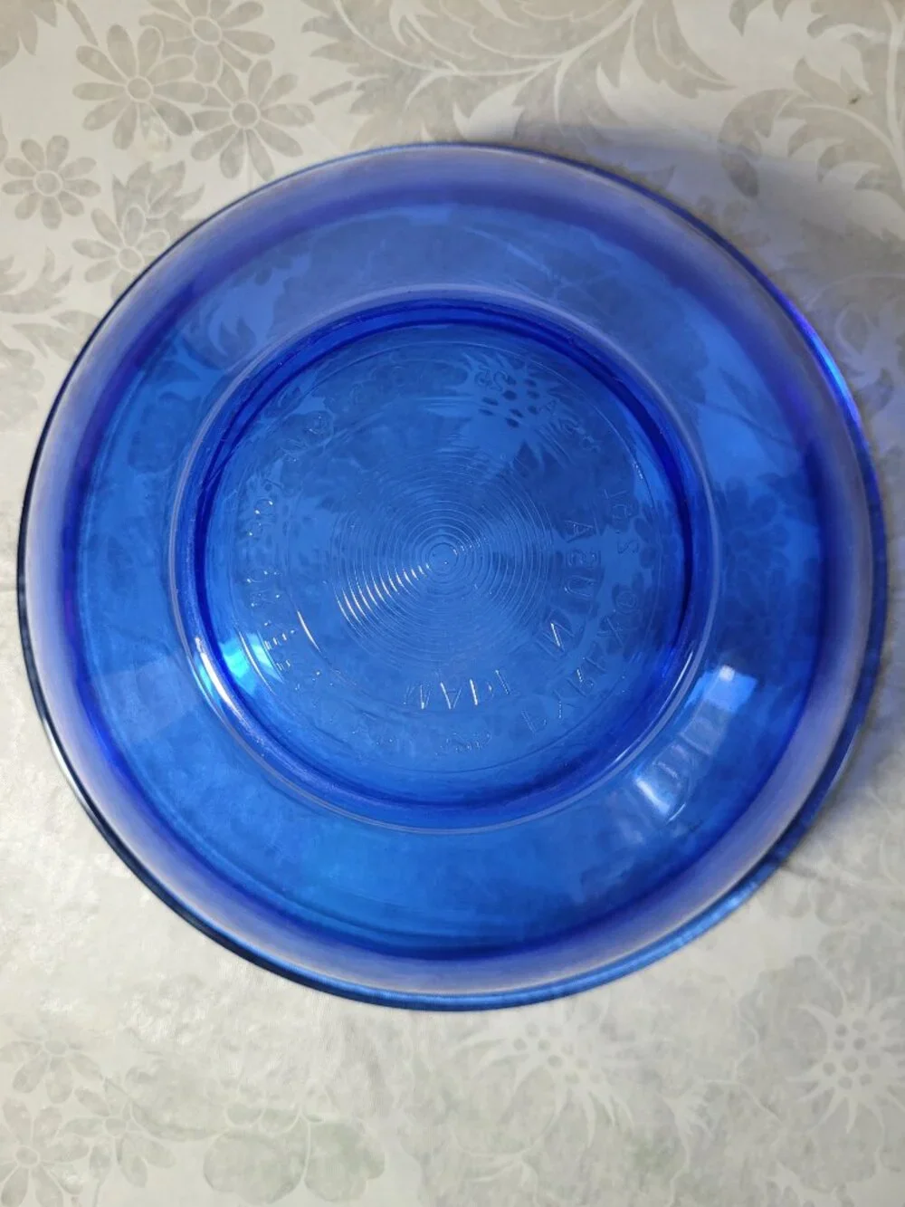Vintage Pyrex Cobalt Blue Mixing Bowl #325 Glass Large 2.5L Nesting 10